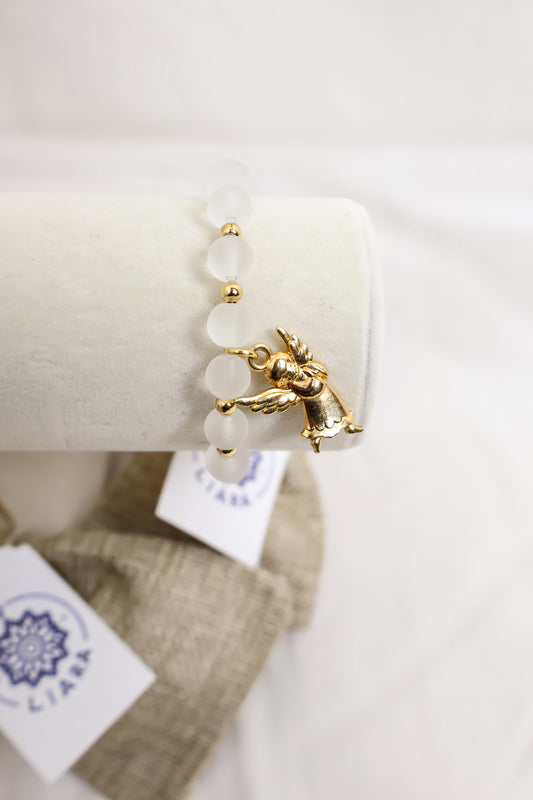 Pulsera del Angel de la Guarda (Transparente)
