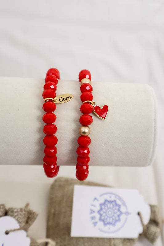 Pulsera del Amor: Roja (Corazon Rojo)