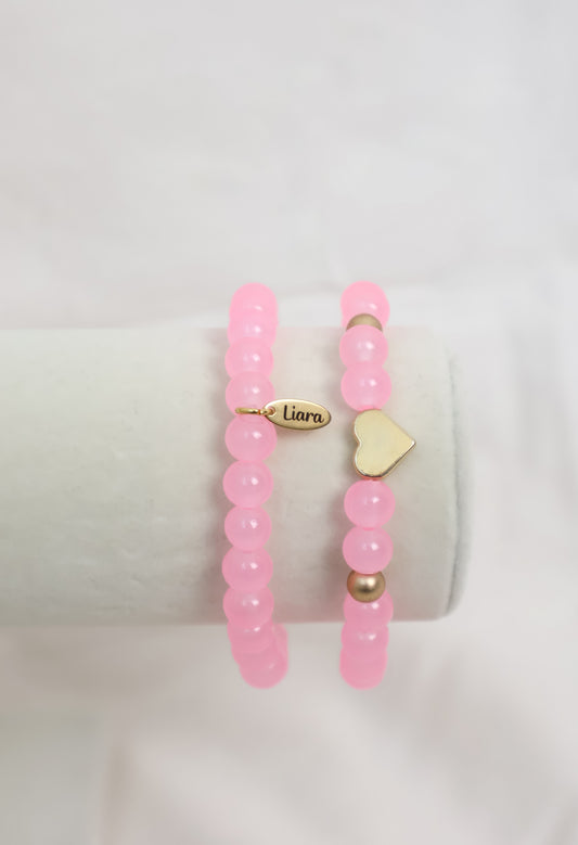 Pulsera Del Amor: Rosa Dulce