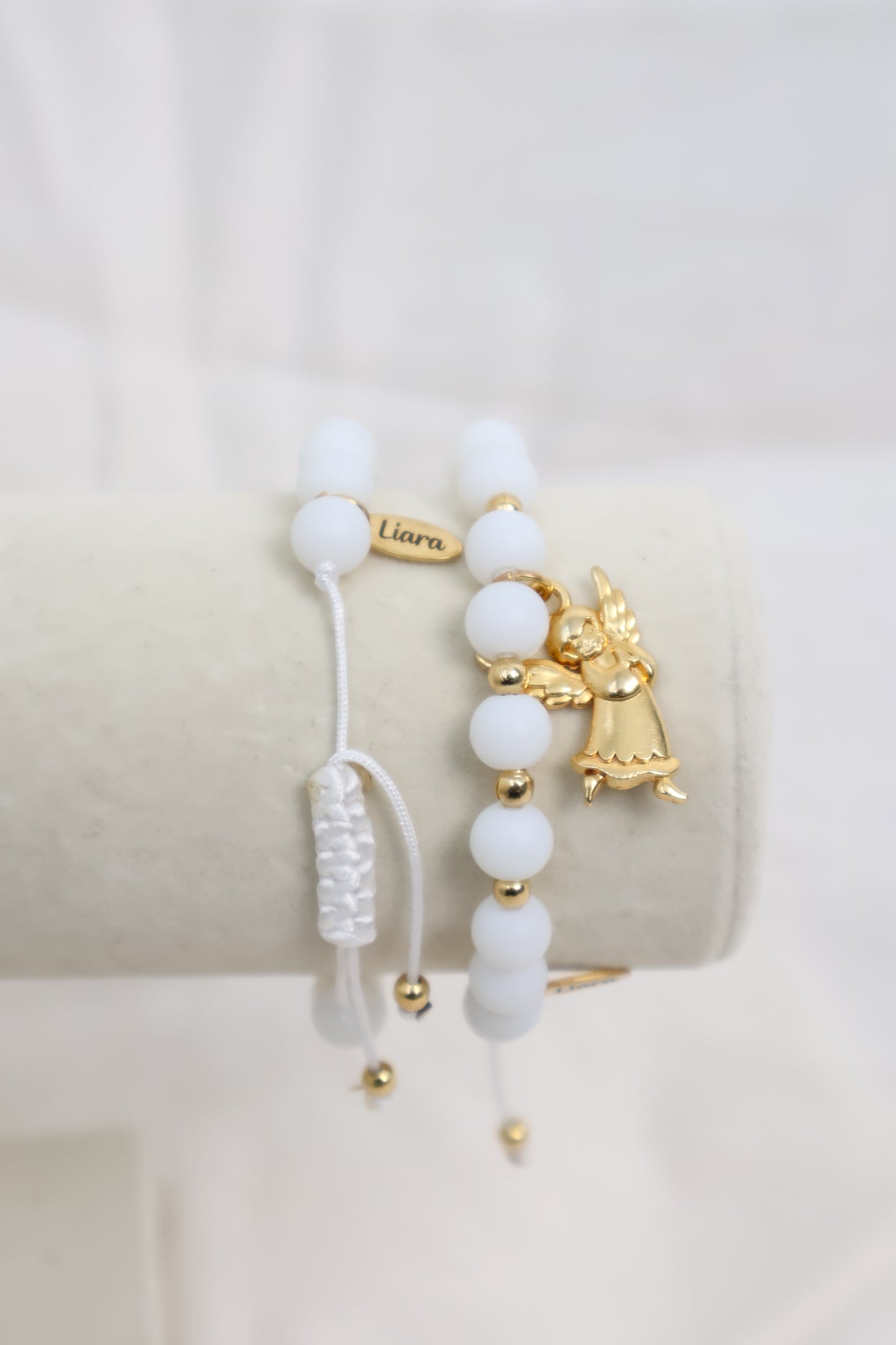 Pulsera del Angel de la Guarda (Blanca Hilo) Vol.2