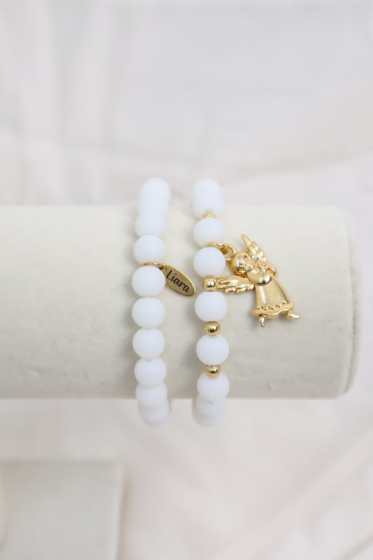 Pulsera del Angel de la Guarda (Blanca)